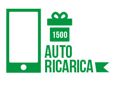 Autoricarica pari a 1500 crediti sms