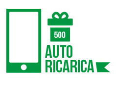 Autoricarica pari a 500 crediti sms